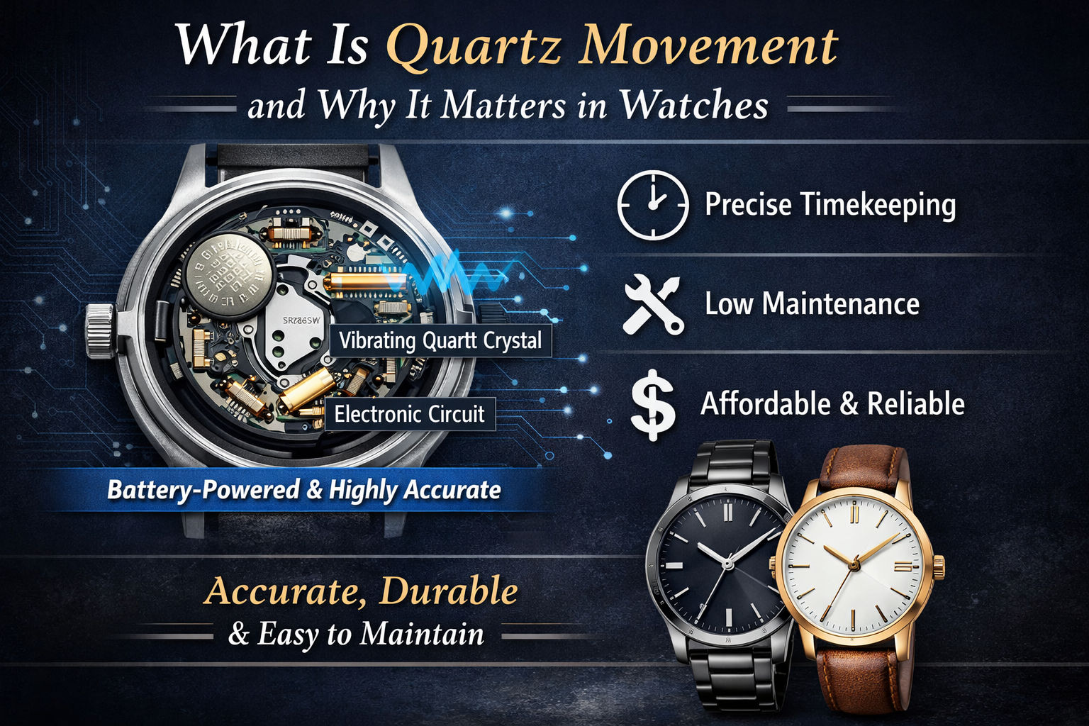 What Is Quartz Movement and Why It Matters in Watches